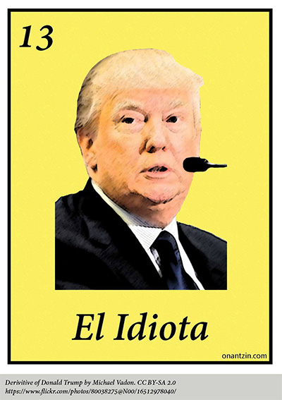 Meme -- El Idiota Donald Trump