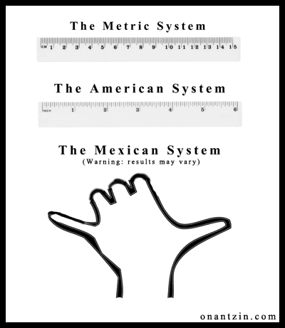 Meme - Mexican Metric System