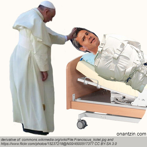 Pope begins exorcism on Mexican President in effort to rid him of corruption